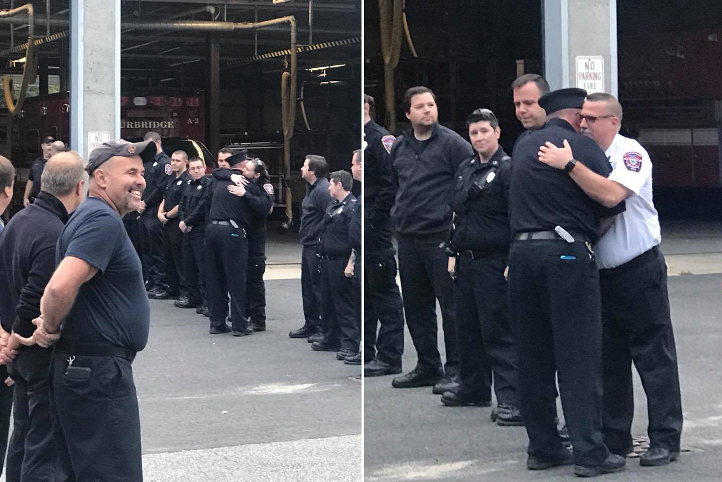 Retirement of Firefighter Holstrom