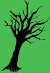 drawing of tree without leaves