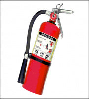 drawing of fire extinguisher