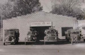 Fire Dept headquarters building 1930s