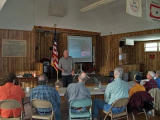 Participants learn the Art and Science of Trail Construction