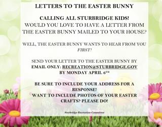 Letters to Easter Bunny