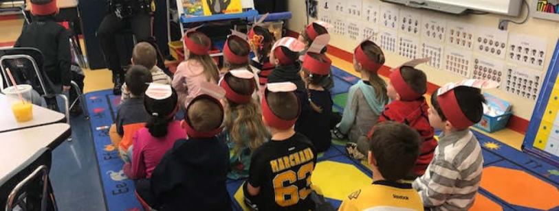 2018 Read Across America Day at Burgess Elementary School