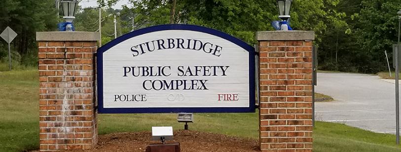 Sturbridge Public Safety Complex Sign